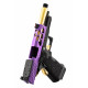 LANCER TACTICAL - Réplique Pistolet Airsoft Hi-Capa 4.3 Stryk GBB/Gaz - VIOLET/OR