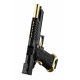 LANCER TACTICAL - Réplique Pistolet Airsoft Hi-Capa 5.1 Stryk GBB/Gaz - NOIR