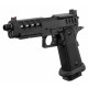 LANCER TACTICAL - Réplique Pistolet Airsoft Hi-Capa 5.1 HERACLES GBB/Gaz - NOIR