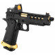 LANCER TACTICAL - Réplique Pistolet Airsoft Hi-Capa 5.1 HERACLES GBB/Gaz - NOIR