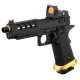 LANCER TACTICAL - Réplique Pistolet Airsoft Hi-Capa 5.1 HERACLES GBB/Gaz - NOIR