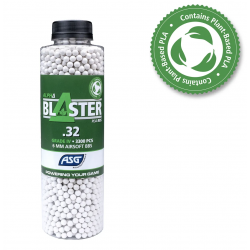 ALPHA BLASTER PLA - Bouteille de 3300 billes BIO 0,32gr