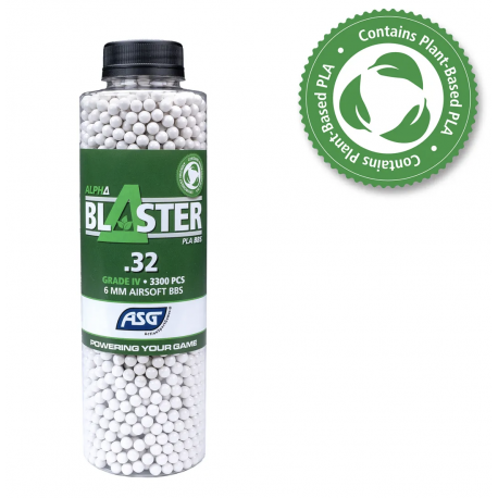 OPEN BLASTER - Bouteille de 3300 billes BIO 0,32gr