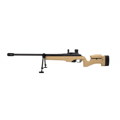 ARES - Réplique Sniper Airsoft Gaz MID-RANGE - TAN