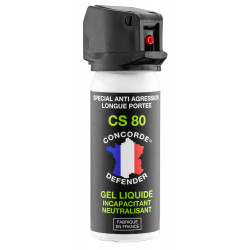 CONCORDE DEFENDER - Aérosol GAZ CS 80 - 50 ML