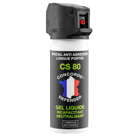 CONCORDE DEFENDER - Aérosol GAZ CS 80 - 50 ML