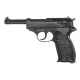 WE - Réplique Pistolet Airsoft P38-L GBB/Gaz - NOIR