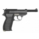 WE - Réplique Pistolet Airsoft P38-L GBB/Gaz - NOIR