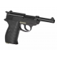 WE - Réplique Pistolet Airsoft P38-L GBB/Gaz - NOIR
