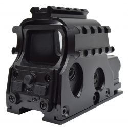 JS-TACTICAL - Viseur HOLOGRAPHIC avec laser rouge 