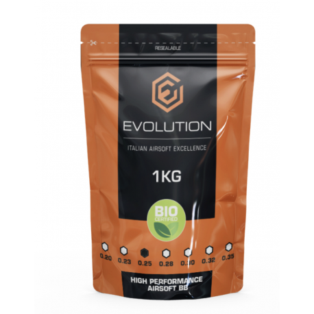 EVOLUTION - Billes blanche 0,25gr en sachet de 1kg 