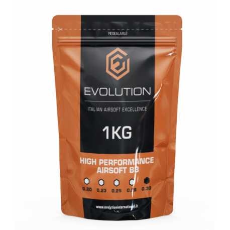 EVOLUTION - Billes blanche 0,25gr en sachet de 1kg 