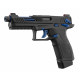 LANCER TACTICAL - Réplique Pistolet Airsoft LTX Competition GBB/Gaz - NOIR