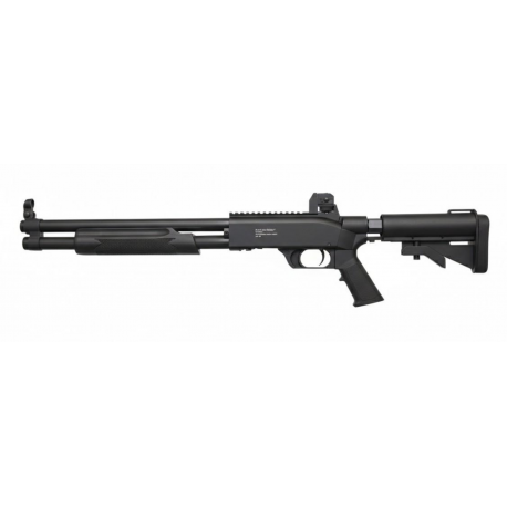 GUNSMITH - Fusil à pompe de défense SG68 CO2 88Gr 16 pouces calibre 68 - 16 joules 