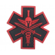 DELTA ARMORY - Patch PVC MEDIC - GRIS