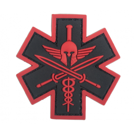 DELTA ARMORY - Patch PVC MEDIC - GRIS