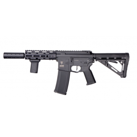 SAIGO DEFENSE - Pack Réplique Fusil Airsoft M4 KENJI KENSEI SHORT - TAN