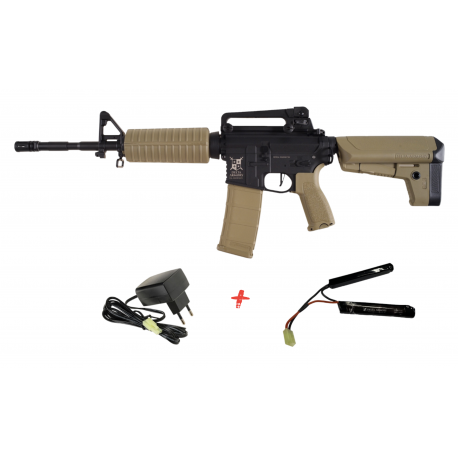 DELTA ARMORY - Pack Réplique Airsoft M4 Classic Charlie - DUAL TONE