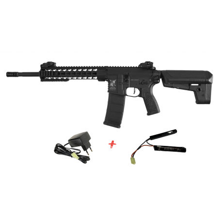 DELTA ARMORY - Pack Réplique Airsoft M4 RIS CHARLIE - TAN