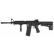 DELTA ARMORY - Pack Réplique Airsoft M4 RIS Charlie - NOIR