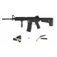 DELTA ARMORY - Pack Réplique Airsoft M4 RIS Charlie - NOIR