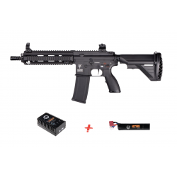 SAIGO DEFENSE - Pack Réplique Fusil Airsoft M4 KENJI KENSEI SHORT - TAN