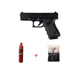 SAIGO 17 CO2 Noir culasse métal