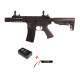 SAIGO DEFENSE - Pack M4 KENJI Court NOIR + batterie lipo 11,1V + chargeur de batterie