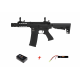 SAIGO DEFENSE - Pack M4 KENJI Court NOIR + batterie lipo 11,1V + chargeur de batterie