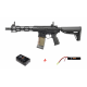 G&G - Pack Réplique Fusil Airsoft CM16 STEALTH 556 AEG - NOIR