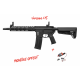 LANCER TACTICAL - Pack Réplique Airsoft M4 AEG MK2 Type-A 10'' GEN2 - NOIR