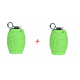 STORM Airsoft - Pack Grenade à gaz STORM 360 - VERT FLUO