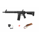 LANCER TACTICAL - Pack Réplique Airsoft M4 AEG MK2 Type-A 10'' GEN2 - NOIR