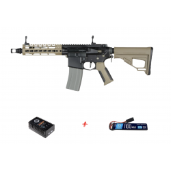 ARES - M4 AMOEBA PRO KM7 OCTARMS full métal - TAN