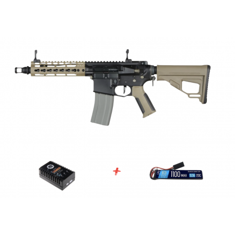 ARES - M4 AMOEBA PRO KM7 OCTARMS full métal - TAN