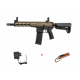 LANCER TACTICAL - Réplique Fusil Airsoft M4 AEG Stalker 8" LT-44 GEN 2 NSR - NOIR/TAN