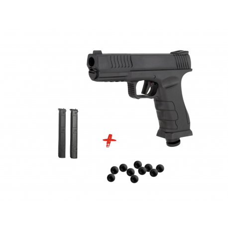 Pack Pistolet de défense Co2 GS50 calibre 50 - 15 joule