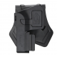 AMOMAX - Holster DROITIER universel pour pistolet avec rail et RMR - NOIR