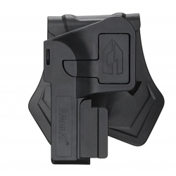 AMOMAX - Holster DROITIER universel pour pistolet avec rail et RMR - NOIR