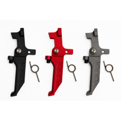 STORM AIRSOFT - Détente réglable pour gearbox V2 - NOIR/ROUGE/GRIS