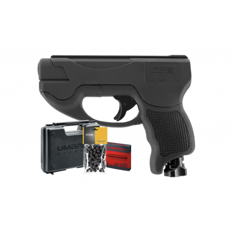 UMAREX - Pack Pistolet de défense TP50 C T4E Calibre 50 - 11 Joule