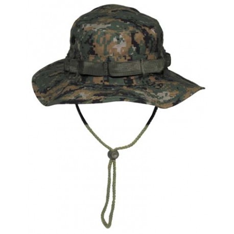 Chapeau de Brousse (Boonie Hat) Digital Woodland