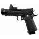 ARCTURUS - Réplique Pistolet Airsoft Vanguard 4.3'' RDS Comp GBB/Gaz - NOIR/TAN