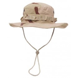 MIL-TEC - Chapeau de Brousse (Boonie Hat) Désert 3 tons