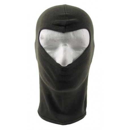 Balaclava one hole coton Olive