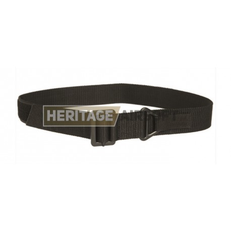 Ceinture de combat double boucles - Métal - Noir