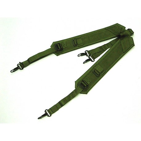 Suspenders nylon type LC2 Olive