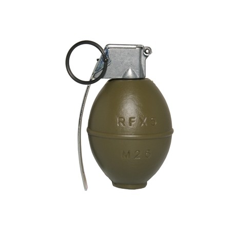 Grenade factice plastique souple porte bille M26