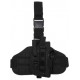 Leg Holster with MOLLE platform black