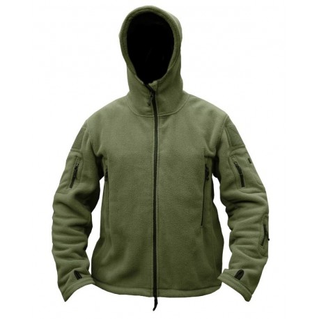 Polaire Recon à capuche - Olive - Kombat Polaire Recon à capuche - Olive - Kombat